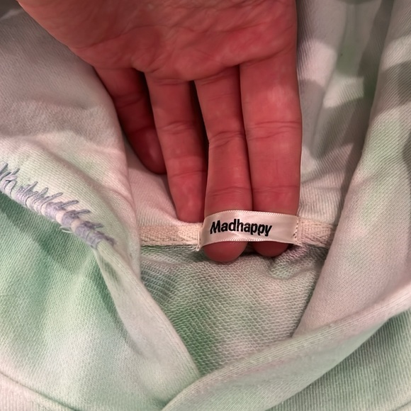 Madhappy French Terry Hoodie / Sweatshirt Large - Picture 2 of 4